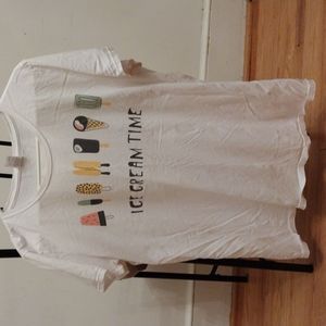 2xl ice cream shirt